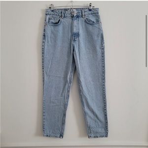 Zara high waisted straight leg jeans